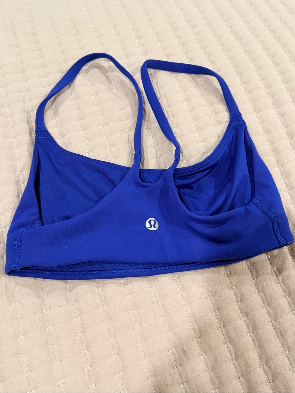 lululemon athletica Royal Blue Lightweight Strappy Sports Bra